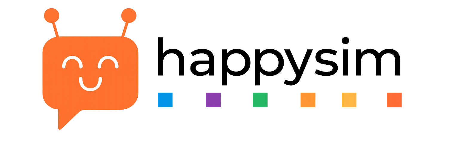 Esta es una imagen de del logo de Happysim